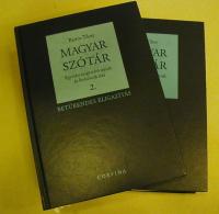 Bartos Tibor: Magyar szótár. Egymást magyarázó szavak és fordulatok tára. I-II. köt