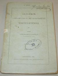 Földváry László: Adalékok a dunamelléki ev. ref. egyházkerület történetéhez. I. rész