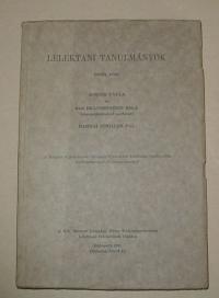 Harkai Schiller Pál (szerkesztő): Lélektani tanulmányok. Ötödik kötet