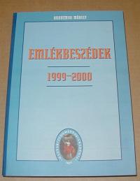 Glatz Ferenc (szerkesztő): Emlékbeszédek az MTA elhunyt tagjai felett. 1999-2000