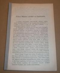 Csomortáni P. Gaudencz: Zrínyi Miklós a költő és hadvezér