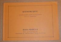 HANS MARCUS KATALOG XXVI