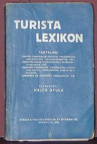 Hajós Gyula: Turista lexikon