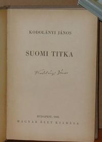 Kodolányi János: Suomi titka