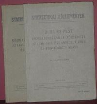 Wildner Ödön: Buda és Pest közigazgatásának története az 1849-1865. évi abszolutizmus és provizórium alatt I-II