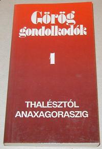 Thalésztól Anaxagoraszig