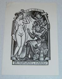 Drahos István: Ex libris Dr. Horváth Károly