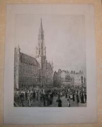 Alt,, Rudof: Das Rathaus in Brüssel