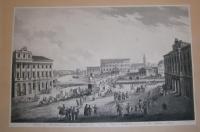 Martin, Johan Fredrik (1755-1816): Utsigt af Stockholm fran Gustaf Adophs Torg. Vue de Stockholm prise de la Place de Gustave Adolph