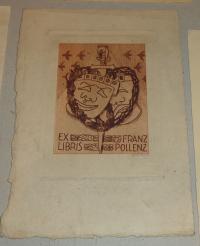 J. Sándor: Ex libris Franz Pollenz