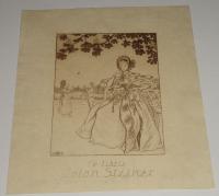 Hübner, Erich F. (1883-1920): Ex libris Jolan Steiner