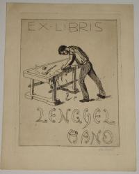 Seibert , Otto: Ex libris Lengyel Mano