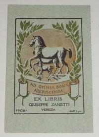 Negri, Antonio: Ex libris Giuseppe Zanetti