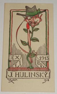 Rytir, Václav (1889-1943): Ex libris J. Hulinsky