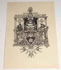 Cisari, Giulio: Ex libris Fontana Gero