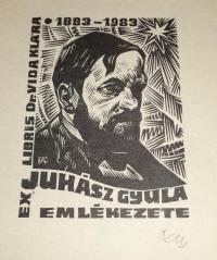 Fery Antal: Ex libris Dr. Vida Klára