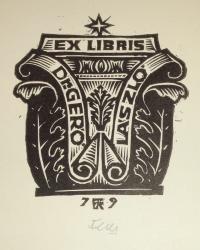 Fery Antal: Ex libris Dr. Gerő László