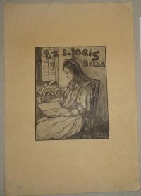 Linnig, Benjamin: Exlibris für Rella Wagner