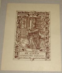 Ströhl, Hugo Gereard (1851-1919): Ex libris Christian Schütz