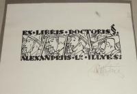 Petry Béla: Ex libris doctoris Alexandriis L. Illyés