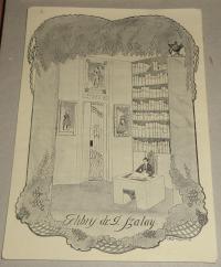 Ex libris dr. I. Szalay