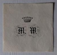 Ismeretlen ex libris. Unknown sign