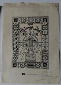 [Ex libris] Wellington Reid Townley