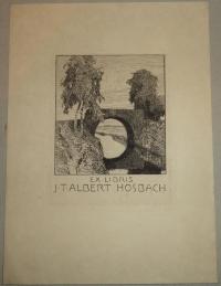 Ubbelohde, Otto: Ex libris J. Talbert Hosbach