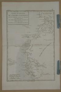 Bonne, Rigobert: Partie Occidentale de L'Ancien Continent, depuis Lisbonne jusqu'a ls Riviere de Sierra Leona: Avec l'Isle Madere, les Isles Canaries, et celles du C. Verd