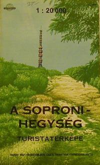 A Soproni-hegység turistatérképe