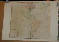 Laurie & Whittle (published): AMERICA Divided Into North And South With Their Several Subdivisions